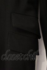 画像4: alice auaa / 一つボタンコート 3 レディース ブラック O-26-05-21-049-AA-CO-IG-OS (4)
