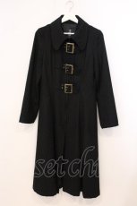 画像1: BPN / 3連ベルトロングコート M ブラック O-26-05-21-050-GO-CO-IG-OS (1)