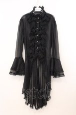 画像1: Triple fortune / ロングテールブラウス  ブラックラメ O-26-05-21-051-EL-BL-IG-OS (1)