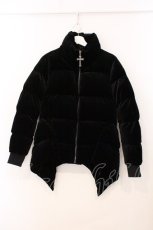 画像1: KILL STAR / Deadliest Nightvelvet Puffer Coat（デッドリストナイトベルベットパフコート） M ブラック O-26-05-21-054-PU-CO-IG-OS (1)