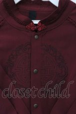画像2: Ozz oneste / 巫祭神装ブラウス  レッド O-26-05-21-060-OO-BL-IG-OS (2)