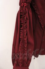 画像3: Ozz oneste / 巫祭神装ブラウス  レッド O-26-05-21-060-OO-BL-IG-OS (3)
