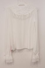 画像5: Angelic Pretty / Airy Frillブラウス（2025）  シロ O-26-05-21-064-AP-BL-IG-OS (5)