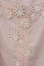 画像2: PINK HOUSE / フラワーモチーフレースプルブラウス  ピンク O-26-05-21-074-LO-BL-IG-OS (2)