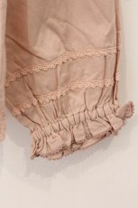 画像3: PINK HOUSE / フラワーモチーフレースプルブラウス  ピンク O-26-05-21-074-LO-BL-IG-OS (3)
