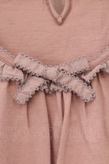 画像2: PINK HOUSE / 裾フラワーチュニック  ピンク系 O-26-05-21-075-LO-TO-IG-OS (2)