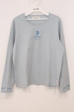 画像1: PINK HOUSE / Pロゴプリントカットソー 3(M) サックス O-26-05-21-080-LO-TO-IG-OS (1)