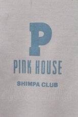 画像2: PINK HOUSE / Pロゴプリントカットソー 3(M) サックス O-26-05-21-080-LO-TO-IG-OS (2)