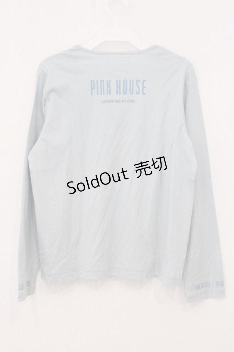 画像3: PINK HOUSE / Pロゴプリントカットソー 3(M) サックス O-26-05-21-080-LO-TO-IG-OS (3)