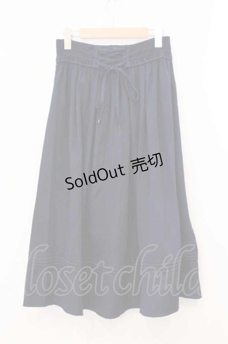 画像3: axes femme / クラシカルスカート L コン O-26-05-21-025-AX-SK-YM-OS (3)