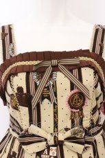 画像2: Angelic Pretty / Chocolate Rosetteジャンパースカート  アイボリー O-26-05-22-022-AP-OP-IG-OS (2)