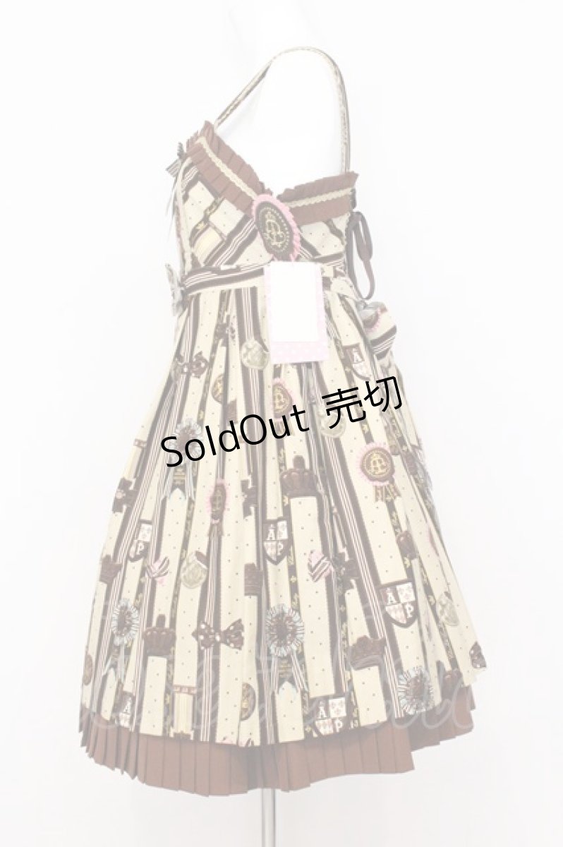 画像4: Angelic Pretty / Chocolate Rosetteジャンパースカート  アイボリー O-26-05-22-022-AP-OP-IG-OS (4)