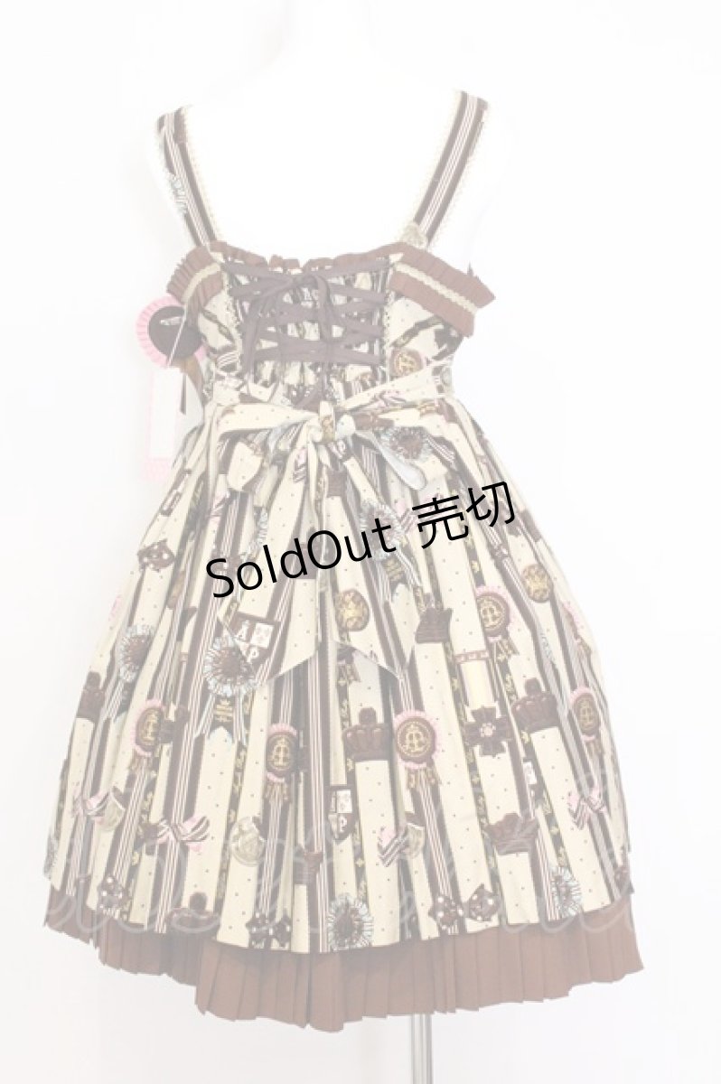 画像5: Angelic Pretty / Chocolate Rosetteジャンパースカート  アイボリー O-26-05-22-022-AP-OP-IG-OS (5)