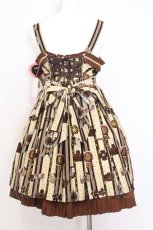画像5: Angelic Pretty / Chocolate Rosetteジャンパースカート  アイボリー O-26-05-22-022-AP-OP-IG-OS (5)