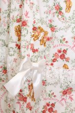 画像2: metamorphose / 【プラスサイズ】ガーデニングくまちゃんレースロングスカート size2 オフシロ O-26-05-22-003-ME-SK-IG-OS (2)