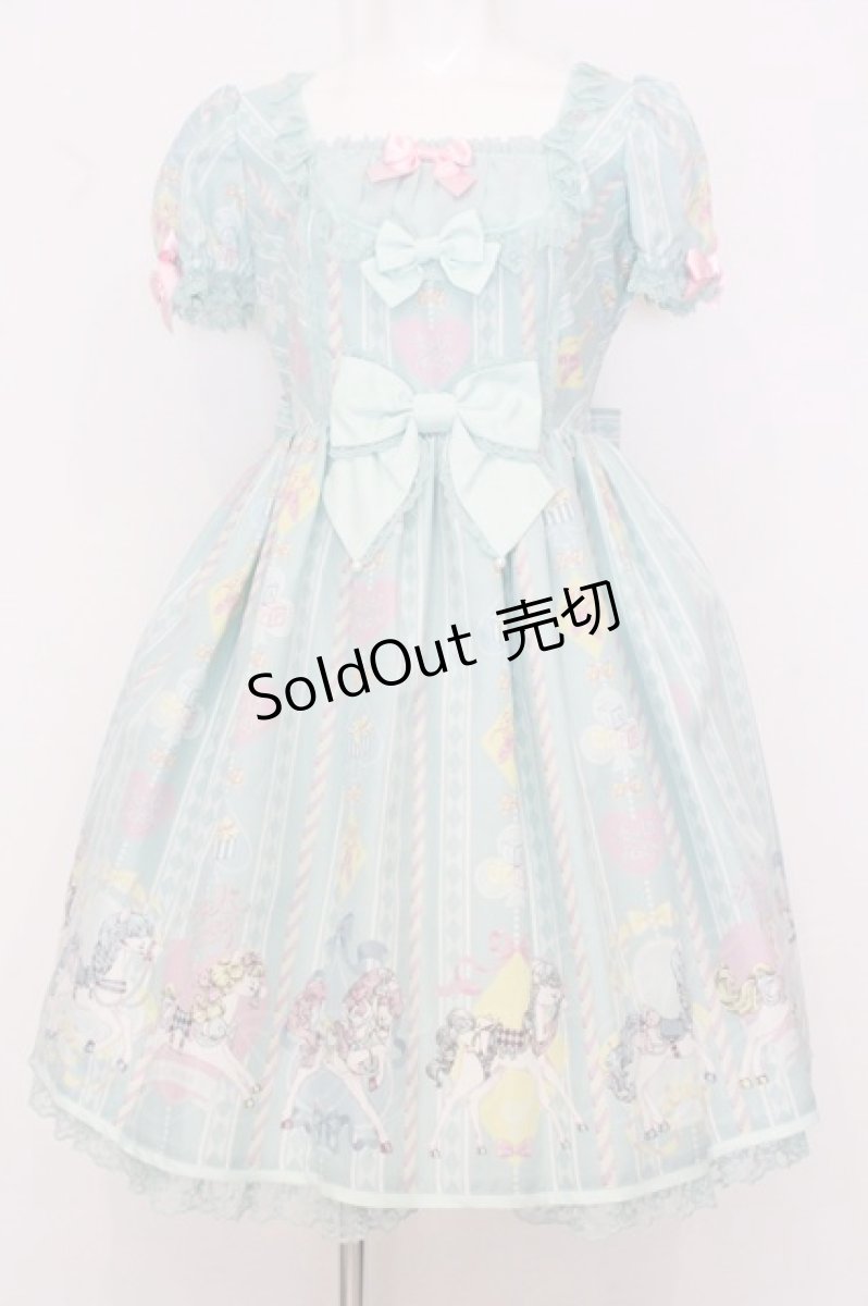画像1: Angelic Pretty / Milky Pony Carnivalワンピース  ミント O-26-05-22-026-AP-OP-OW-OS (1)