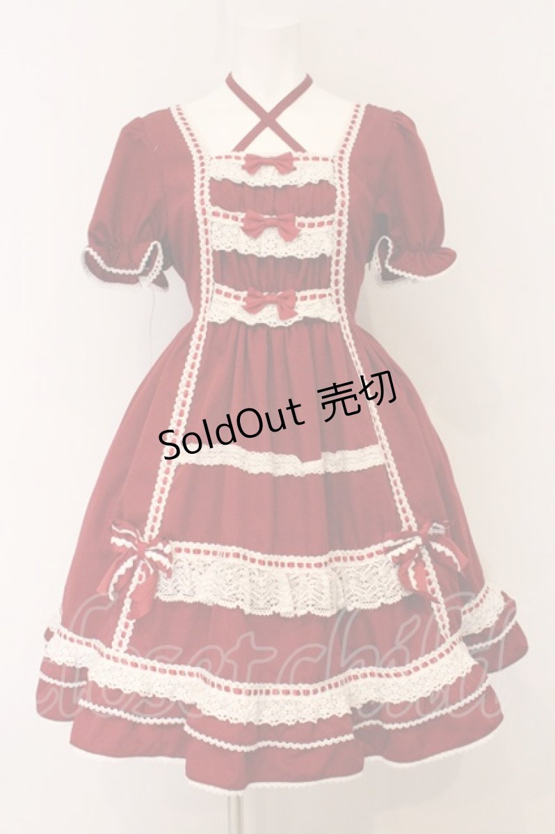 画像1: To Alice / リボンドーリィ福袋[2026]ワンピース単体  アカ×シロ O-26-05-22-035-LO-OP-IG-OS (1)