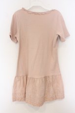 画像2: PINK HOUSE / 裾ローンフリルカットワンピース  ピンク O-26-05-22-047-LO-JA-IG-OS (2)