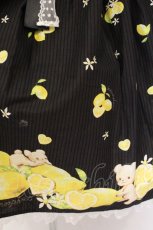 画像3: metamorphose / Dreaming heart Lemon あみあげジャンパースカート size1 クロ O-26-05-22-007-ME-OP-IG-OS (3)