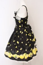 画像4: metamorphose / Dreaming heart Lemon あみあげジャンパースカート size1 クロ O-26-05-22-007-ME-OP-IG-OS (4)