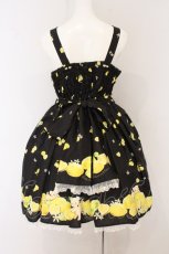 画像5: metamorphose / Dreaming heart Lemon あみあげジャンパースカート size1 クロ O-26-05-22-007-ME-OP-IG-OS (5)