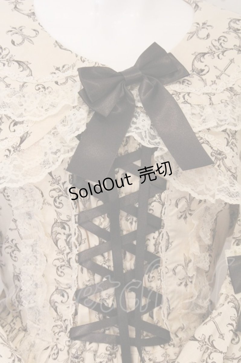 画像2: metamorphose / 【プラスサイズ】クラウンクロス ケープ付ロングドレス size2 生成り O-26-05-22-008-ME-OP-IG-OS (2)