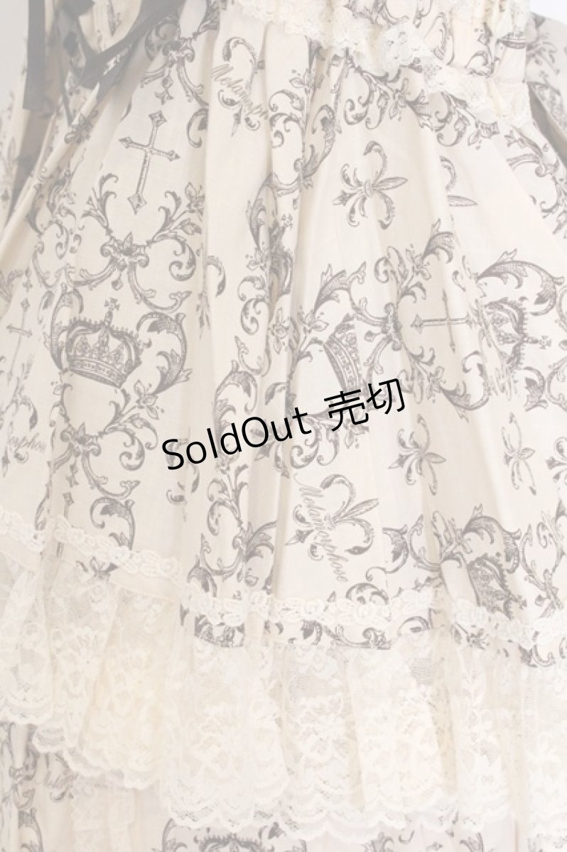 画像3: metamorphose / 【プラスサイズ】クラウンクロス ケープ付ロングドレス size2 生成り O-26-05-22-008-ME-OP-IG-OS (3)