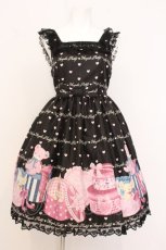 画像1: Angelic Pretty / Lovely Toyboxジャンパースカート[先行予約品]  クロ O-26-05-22-011-AP-OP-IG-OS (1)
