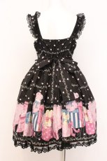 画像5: Angelic Pretty / Lovely Toyboxジャンパースカート[先行予約品]  クロ O-26-05-22-011-AP-OP-IG-OS (5)