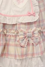 画像3: Angelic Pretty / Sugaryタータンチェックジャンパースカート  アイボリー O-26-05-22-013-AP-OP-IG-OS (3)
