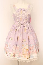 画像1: Angelic Pretty / Winter Toysジャンパースカート  ラベンダー O-26-05-22-014-AP-OP-IG-OS (1)