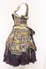 画像4: metamorphose / fortune tarotあみあげジャンパースカート  パープル O-26-05-22-017-ME-OP-IG-OS (4)
