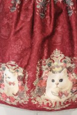 画像3: Enchantlic Enchantilly / クイーンキャット〜トランプの国〜ジャンパースカート  アカ O-26-05-22-019-LO-OP-IG-OS (3)