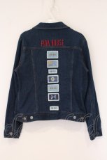 画像3: PINK HOUSE / ネームタグ付き刺繍デニムジャケット 3(M) インディゴ O-26-05-23-042-LO-JA-IG-OS (3)
