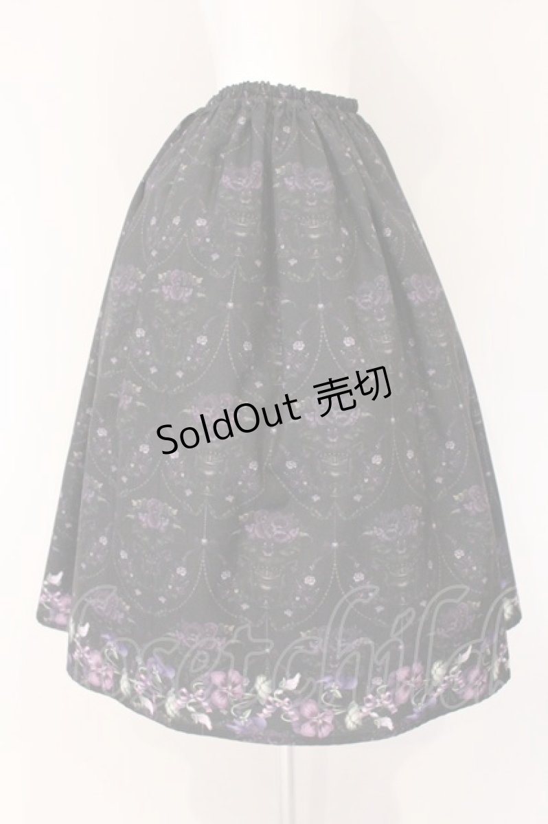画像3: Enchantlic Enchantilly / 麗しのヴィオレッタスカート  クロ O-26-05-23-050-LO-SK-OW-OS (3)