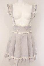 画像1: DearMyLove / ときめきハートビジューレーススカート M グレー O-26-05-23-057-GO-SK-OW-OS (1)