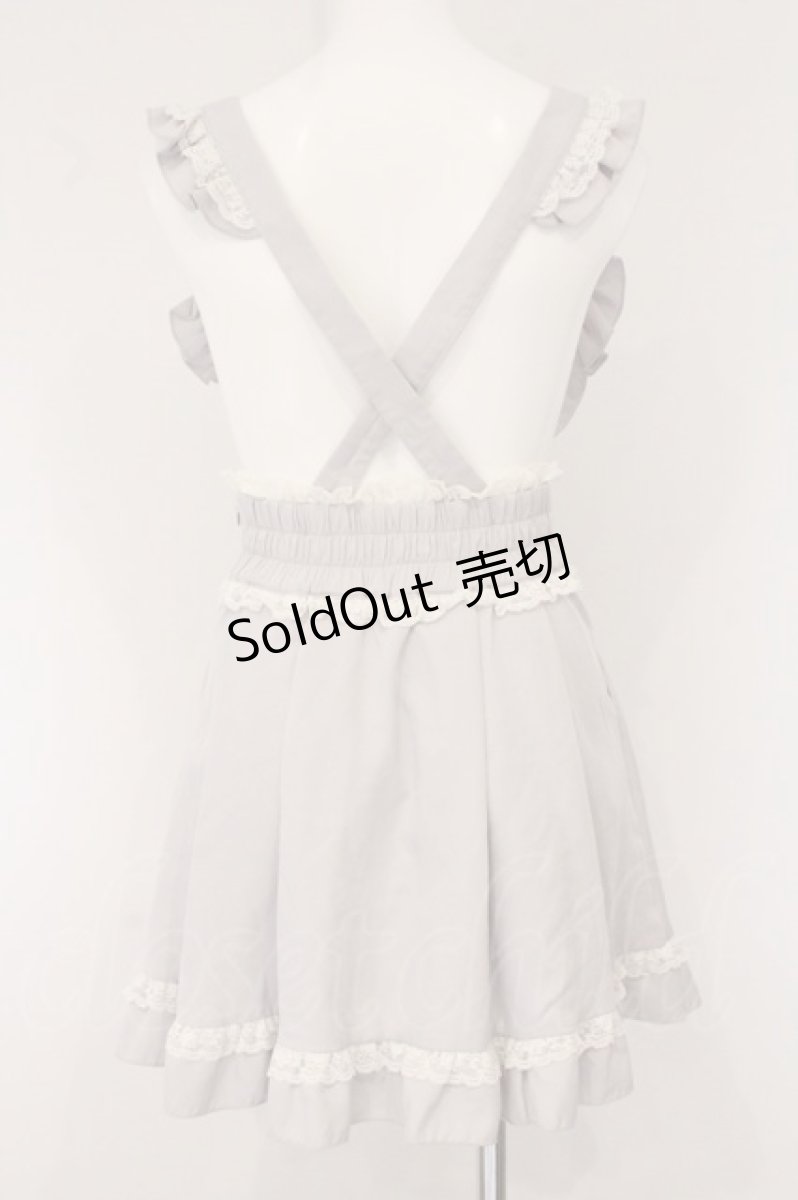 画像3: DearMyLove / ときめきハートビジューレーススカート M グレー O-26-05-23-057-GO-SK-OW-OS (3)