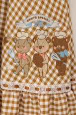 画像2: CHIP CLIP / CC*AIギンガムCHKSK　スカート 2L イエロー O-26-05-23-081-LO-SK-OW-OS (2)