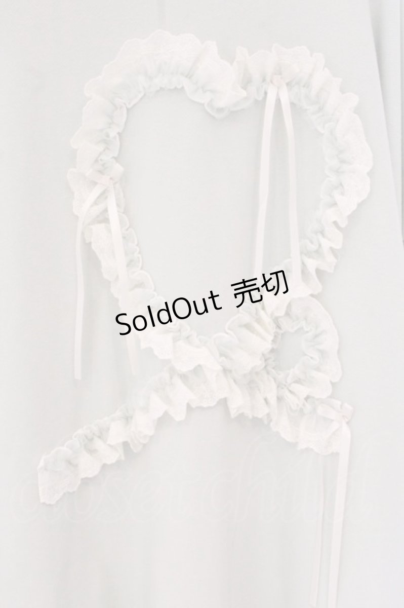 画像2: axes femme / フリルハートロングトレーナー F ミント O-26-05-23-084-AX-TO-OW-OS (2)