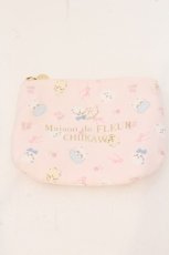 画像1: Maison de FLEUR / ちいかわコラボ　総柄ポーチ  ピンク O-26-05-23-088-LO-ZA-YM-OS (1)
