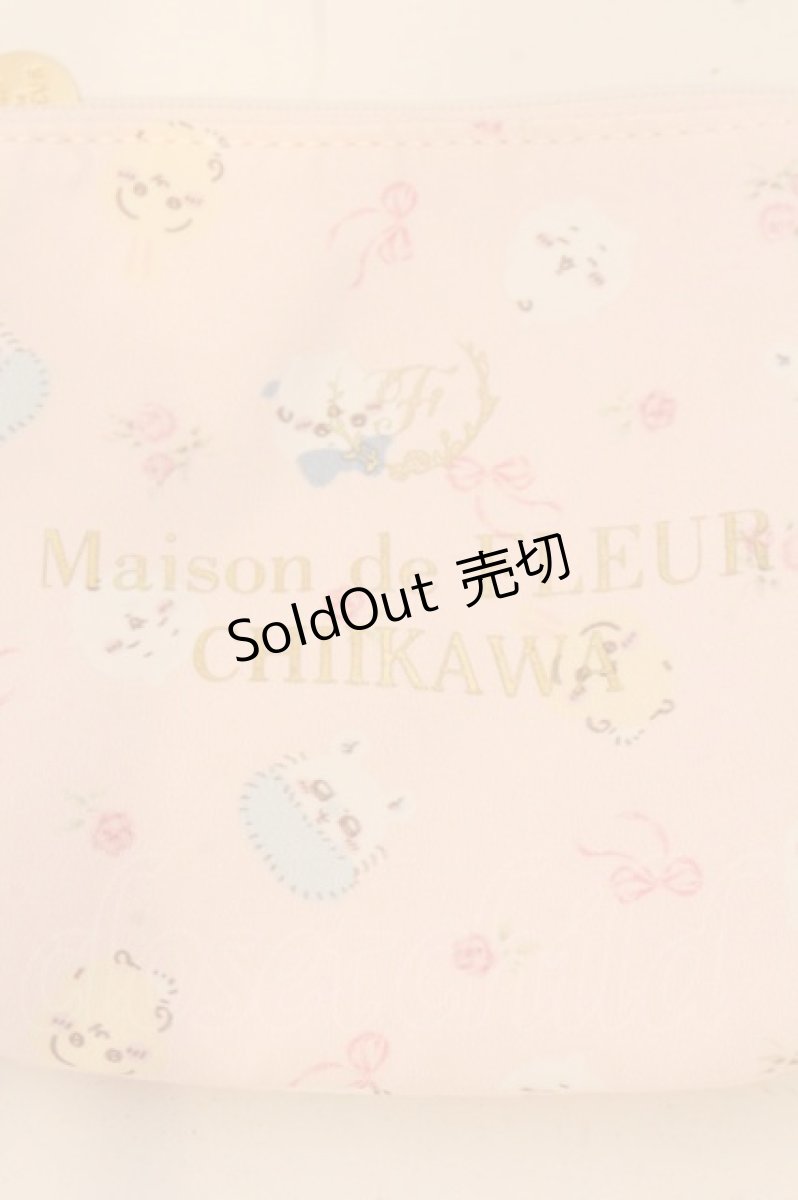 画像2: Maison de FLEUR / ちいかわコラボ　総柄ポーチ  ピンク O-26-05-23-088-LO-ZA-YM-OS (2)