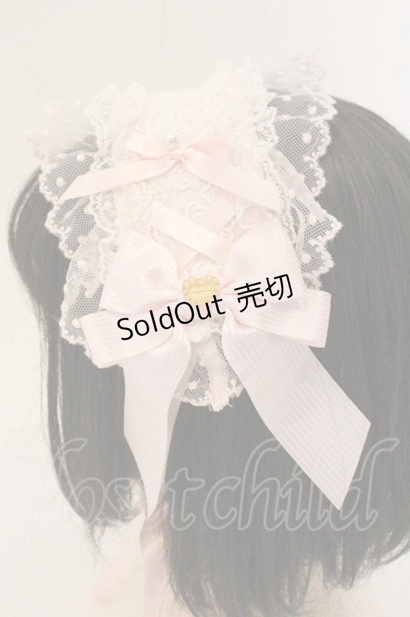 画像3: Angelic Pretty / レースハートチャームバラレースヘッドドレス  ピンク O-26-05-23-091-AP-AC-YM-OS (3)