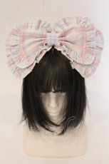 画像1: Angelic Pretty / Sugaryタータンチェックカチューシャ  アイボリー O-26-05-23-094-AP-AC-IG-OS (1)