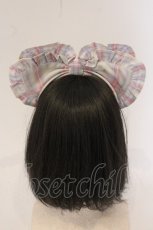 画像4: Angelic Pretty / Sugaryタータンチェックカチューシャ  アイボリー O-26-05-23-094-AP-AC-IG-OS (4)