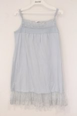 画像1: PINK HOUSE / チュールレース使いキャミソール  サックス O-26-05-23-015-LO-TO-IG-OS (1)