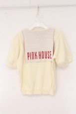 画像3: PINK HOUSE / セーラーカラーニットカーディガン  アイボリー O-26-05-23-002-LO-TO-IG-OS (3)