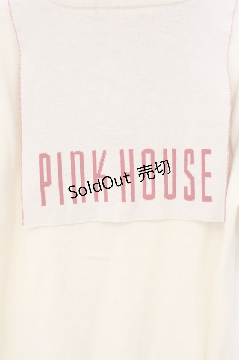 画像4: PINK HOUSE / セーラーカラーニットカーディガン  アイボリー O-26-05-23-002-LO-TO-IG-ZI (4)