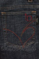 画像4: INGEBORG / 裾パッチワークデニムパンツ M インディゴ O-26-05-25-047-LO-PA-OW-ZT533 (4)