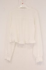 画像4: axes femme / ぽこぽこフリルボレロ F シロ O-26-05-25-050-AX-TO-OW-OS (4)