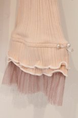 画像2: axes femme / プリーツチュールメロープルオーバー F ピンク O-26-05-25-006-AX-TO-OW-OS (2)
